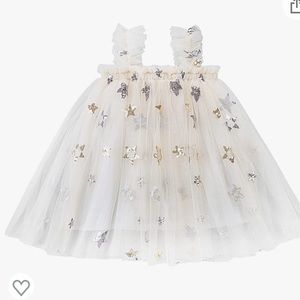 Baby girl tulle star dress